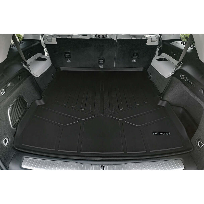 Load image into Gallery viewer, SMARTLINER Custom Fit Floor Liners For 2021-2025 Jeep Grand Cherokee L w/ 2nd Row Bucket Seats and center console
