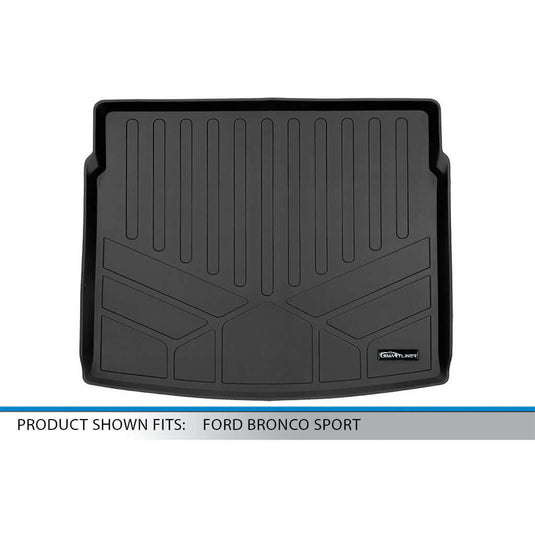 SMARTLINER Custom Fit Floor Liners For 2021-2025 Ford Bronco Sport W/O Rear Bump