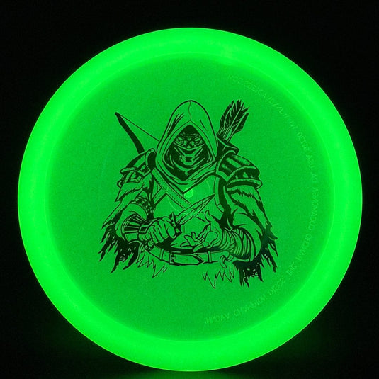 Classic Glow Champion Fairway Disc - Dark Rebel