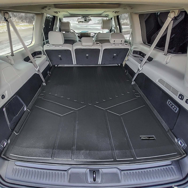 Load image into Gallery viewer, SMARTLINER Custom Fit Floor Liners For 2023-2025 Jeep Wagoneer L (7 Passenger Model)
