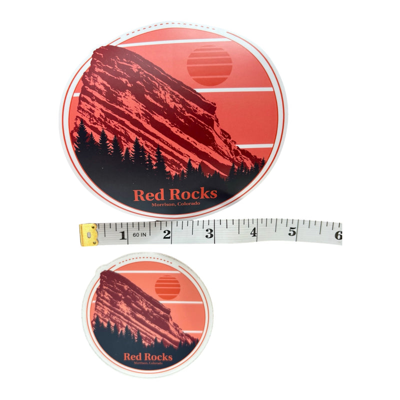 Load image into Gallery viewer, Red Rocks Sticker
