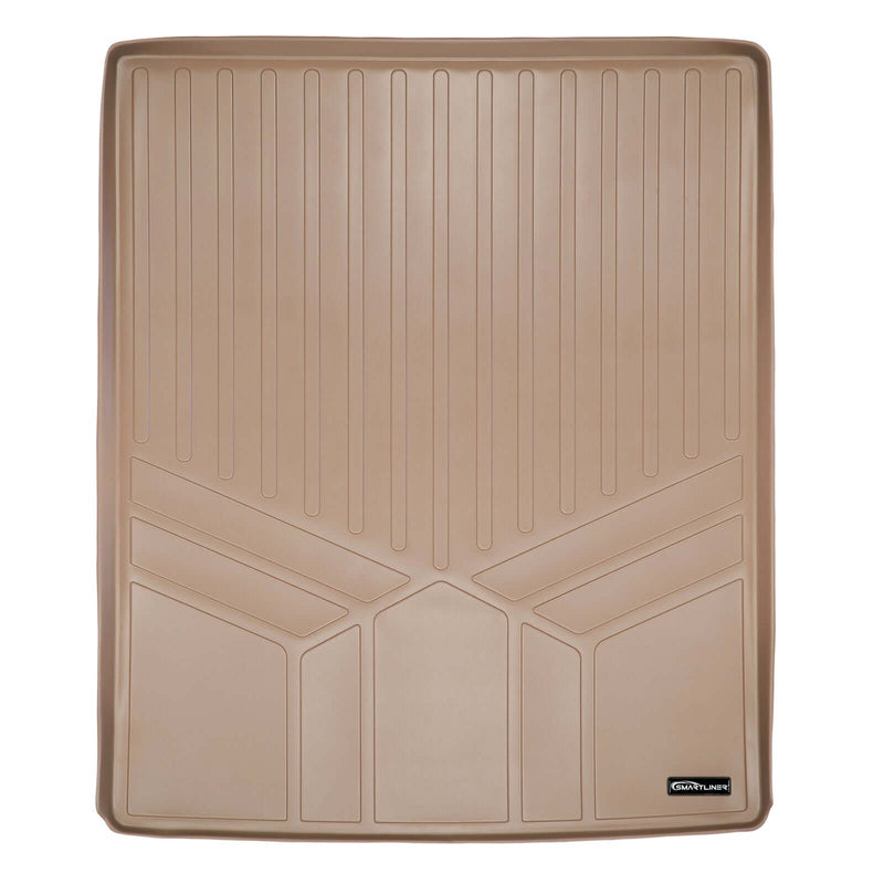 Load image into Gallery viewer, Smart Trim™ Custom Fit Floor Liners For 2013-2020 Dodge Grand Caravan with 2nd Row Bucket Seats and 1st Row Super Console
