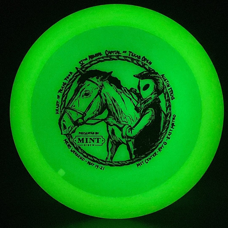 Load image into Gallery viewer, Nocturnal Longhorn - Second Run Glow - 2023 32nd Annual Capital of Texas Open
