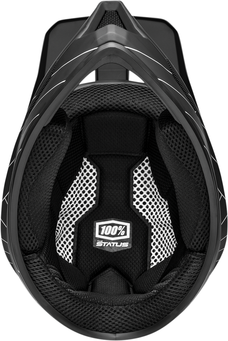 Load image into Gallery viewer, 100% Status Helmet - Black - XL 80010-00005
