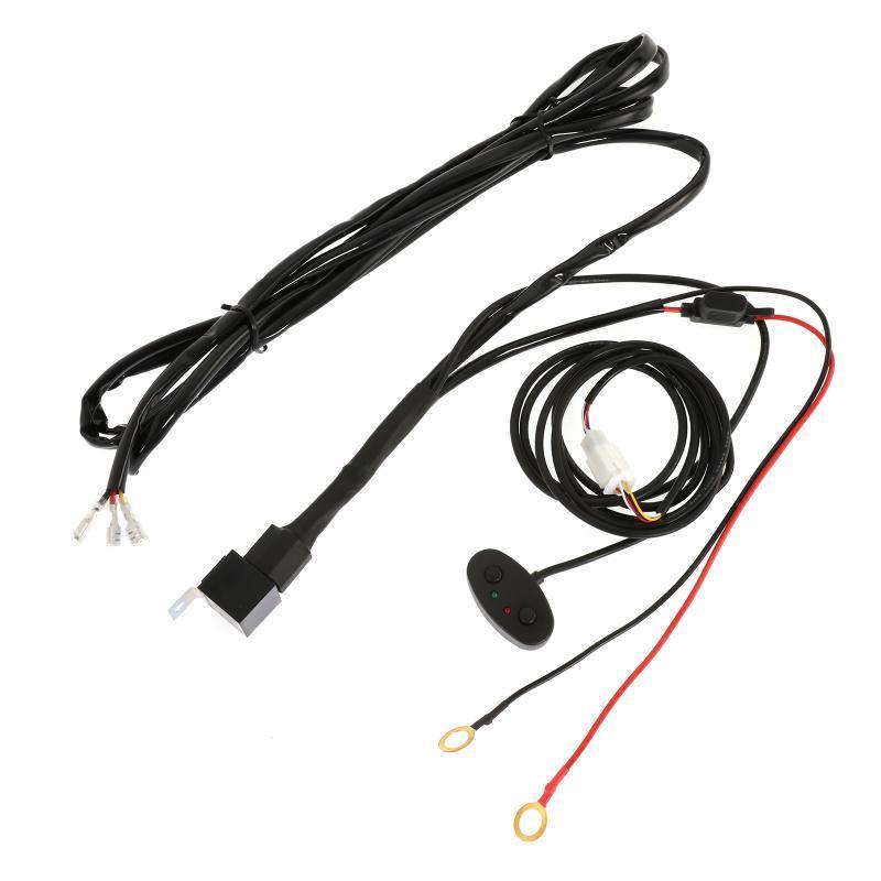 Load image into Gallery viewer, Wiring Harness 10FT, Customized for AUXBEAM 6 Modes LED Light Bar, 12V 40A Relay for Switching Between Different Modes
