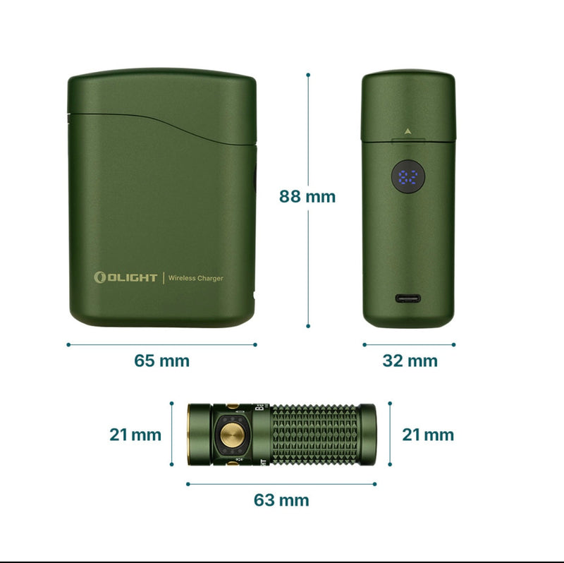 Load image into Gallery viewer, Olight Baton 4 EDC Flashlight 1300 Lumens Rechargeable Compact
