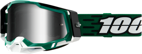 100% Racecraft 2 Goggles - Milori - Silver Mirror 50121-252-16