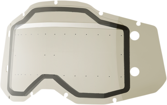 100% Accuri 2/Racecraft 2/Strata 2 Forecast Dual Lens - With Bumps - Smoke 59101-00002