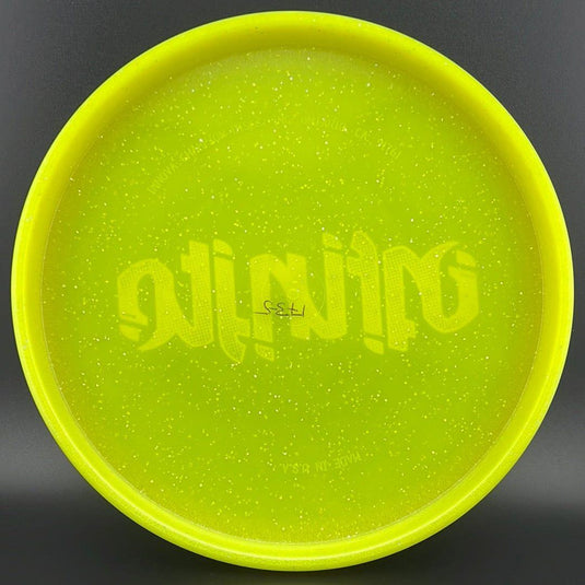 Metal Flake Glow C-Blend Glyph (First Run) - Ambigram