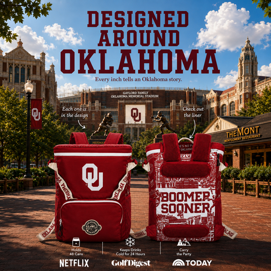 University of Oklahoma Backpack Cooler