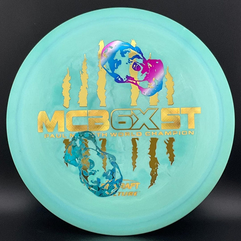 Load image into Gallery viewer, ESP Vulture - "McFace" Misprint - Paul McBeth 6x Claw - MCB6XST Edition

