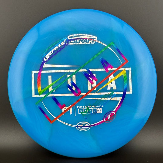 Z Swirl Luna - Stock Z Stamp - Misprint