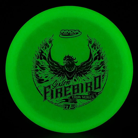 2020 Glow Champion Firebird - Blue/Rainbow Foil - Nate Sexton TS