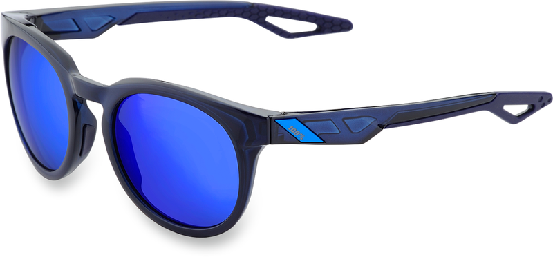 Load image into Gallery viewer, 100% Campo Sunglasses - Blue - Blue Mirror 61026-031-42
