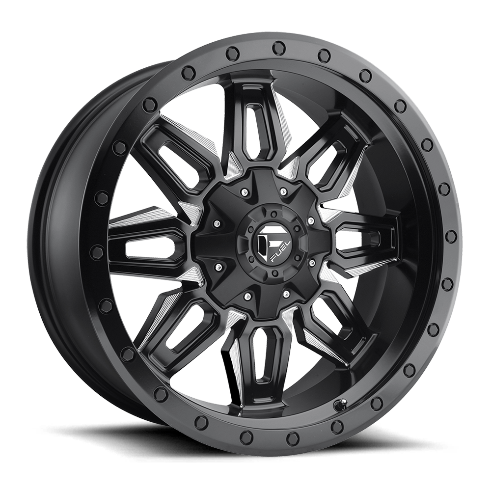 Fuel 1 Pc Matte Black Milled