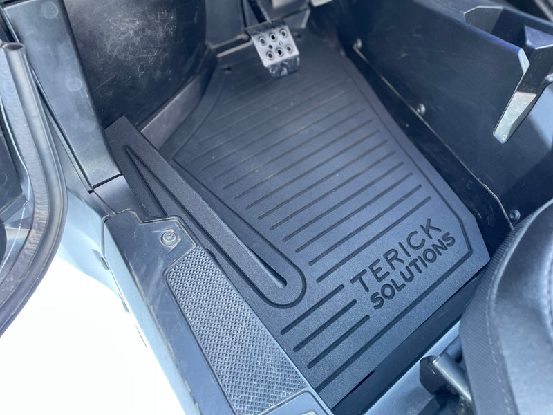 Load image into Gallery viewer, Polaris RZR XP 1000 Rubber Floor Mats
