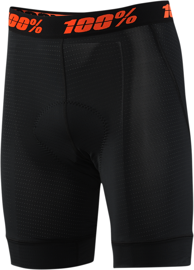 Load image into Gallery viewer, 100% Youth Crux Liner Shorts - Black - US 22 40049-00000
