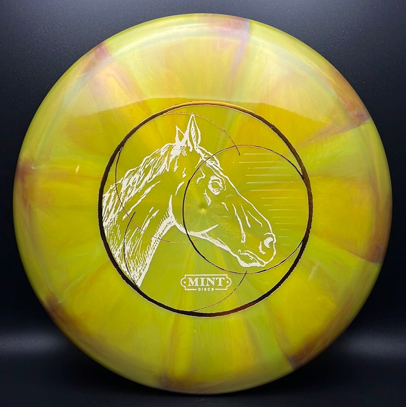 Load image into Gallery viewer, Sublime Swirl Mustang - "UV X-Ray" by ZAM - UV Reactive Foil
