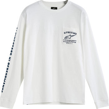 ALPINESTARS REP Long-Sleeve T-Shirt - White - XL 12337140020XL