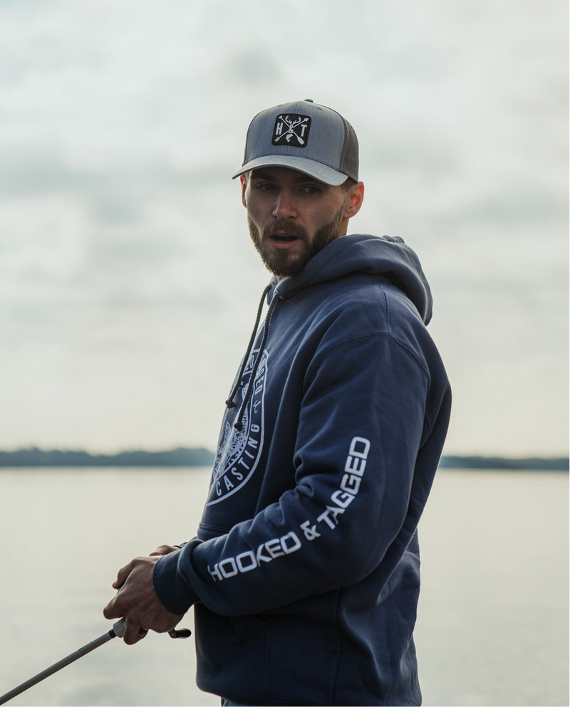 Load image into Gallery viewer, Just Keep Casting Hoodie
