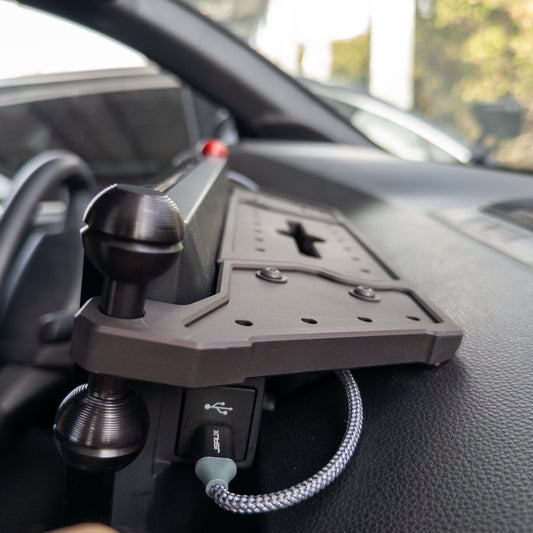 Billet Aluminum 4th Gen Tacoma / 6th Gen 4runner Dashtop Multi Mount (DMM)