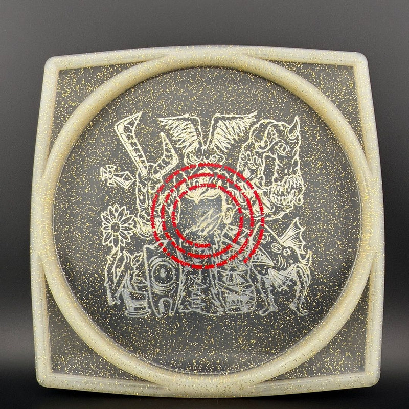Load image into Gallery viewer, Clandestine Oxymoron - Square Novelty Disc

