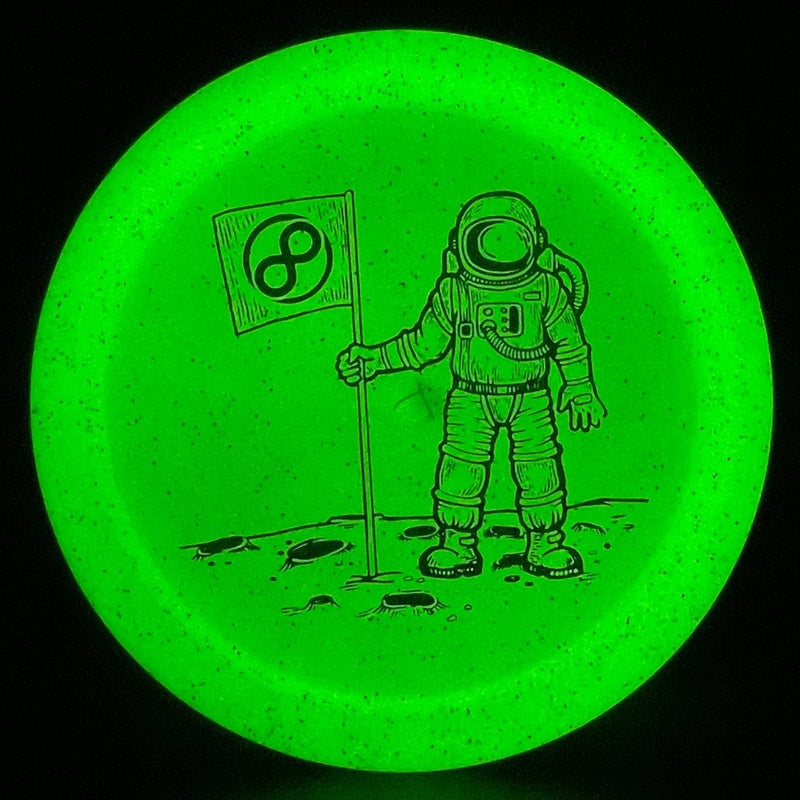 Load image into Gallery viewer, Metal Flake Glow C-Blend Pharaoh - X-Outs - Astronaut Stamp
