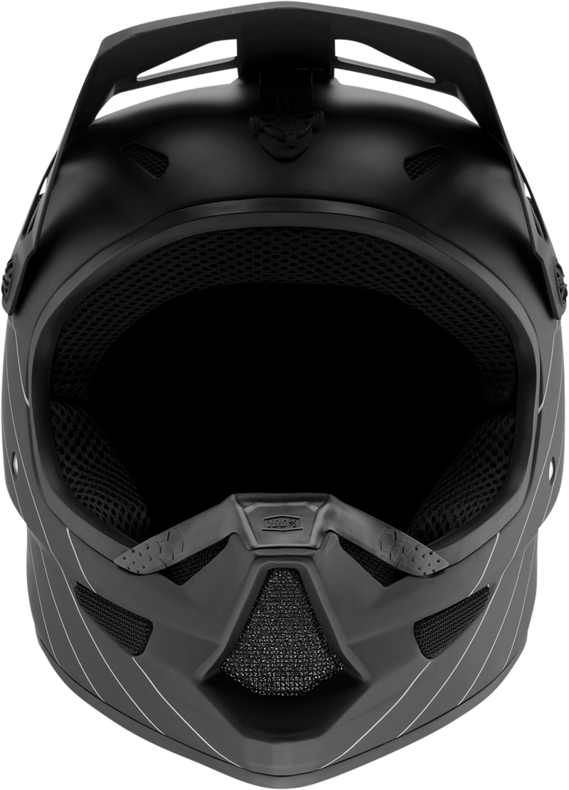 Load image into Gallery viewer, 100% Status Helmet - Black - Small 80010-00002

