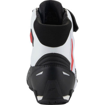 ALPINESTARS Faster-4 Shoes - Black/White/Red - US 12.5 2510425-123-125
