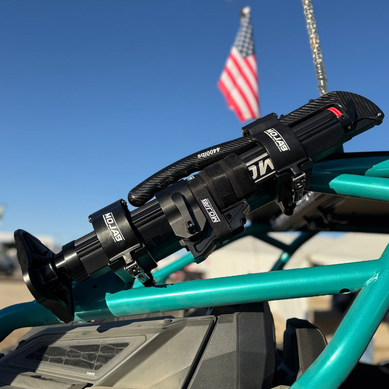 Load image into Gallery viewer, CarbonPro Compact Hydraulic Jack with Mounting Clamps MLH 40''
