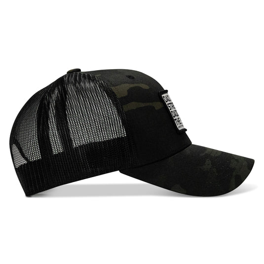 Dad In The Streets. Daddy In The Sheets. White Patch Snapback Hat