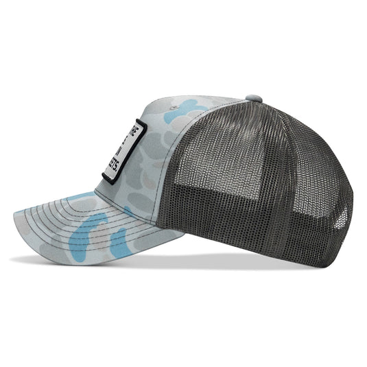 Dad In The Streets. Daddy In The Sheets. White Patch Snapback Hat