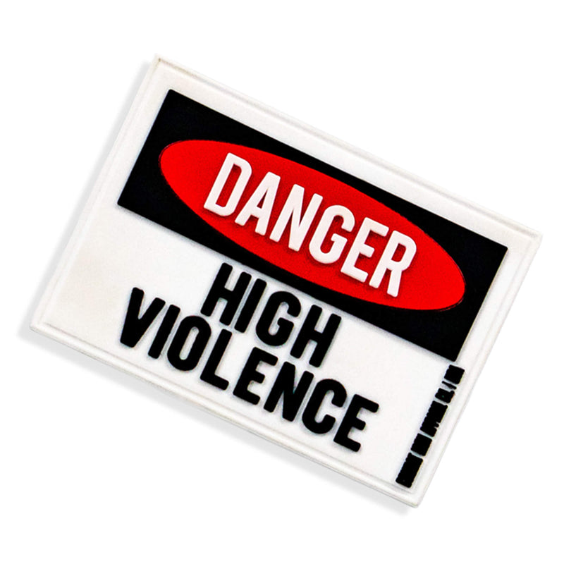 Load image into Gallery viewer, Danger High Violence Pvc Patch
