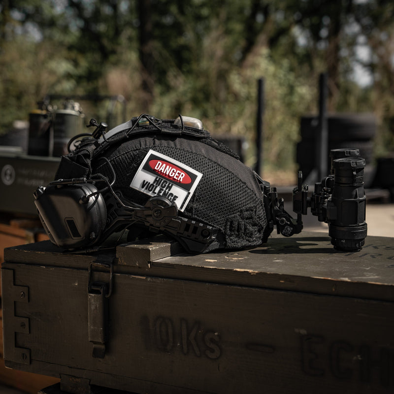 Load image into Gallery viewer, Danger High Violence Pvc Patch
