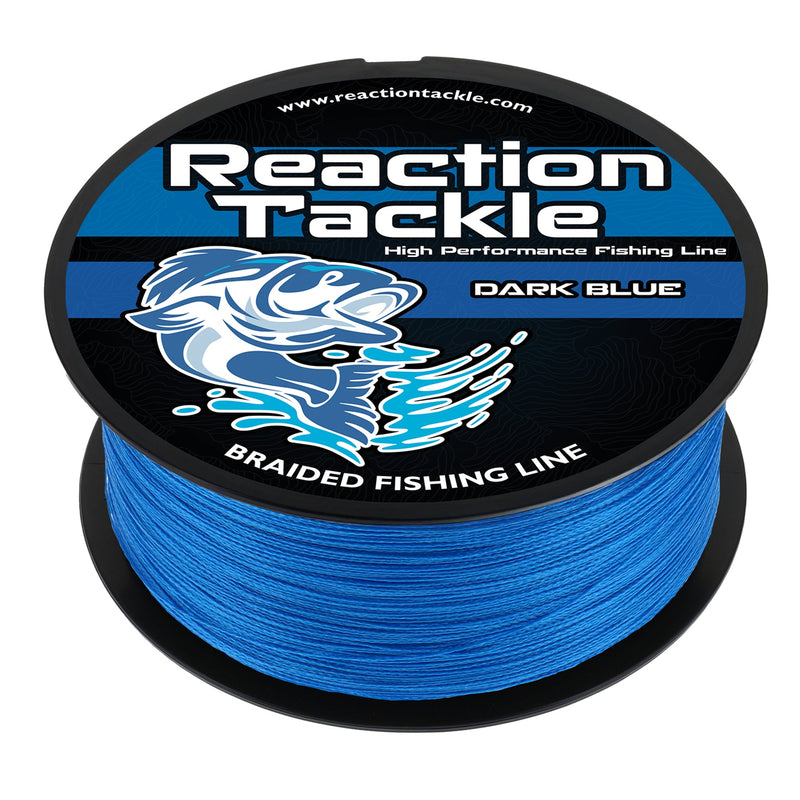 Load image into Gallery viewer, Reaction Tackle Braided Fishing Line - Dark Blue
