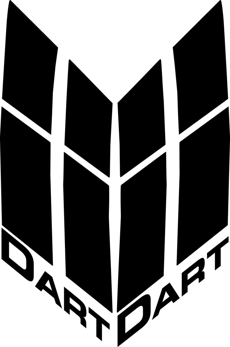 Load image into Gallery viewer, Fender Slash Decals for 2013-2016 Dodge Dart (x2)
