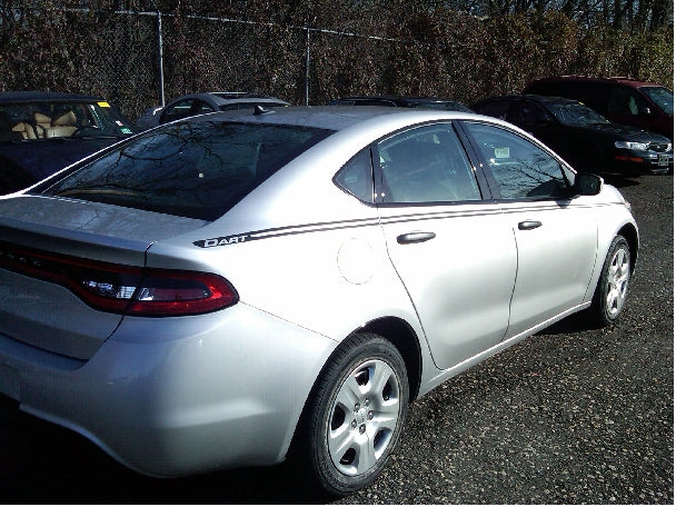Load image into Gallery viewer, &quot;DART&quot; Side Stripe Decals for 2013-2016 Dodge Dart (x2)
