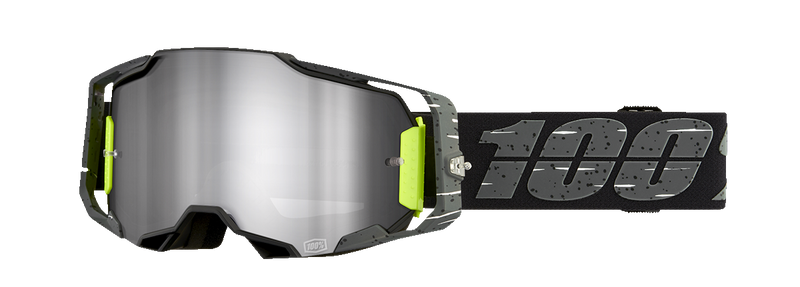 Load image into Gallery viewer, 100% Armega Goggles - Antibia - Silver Flash Mirror 50005-00022
