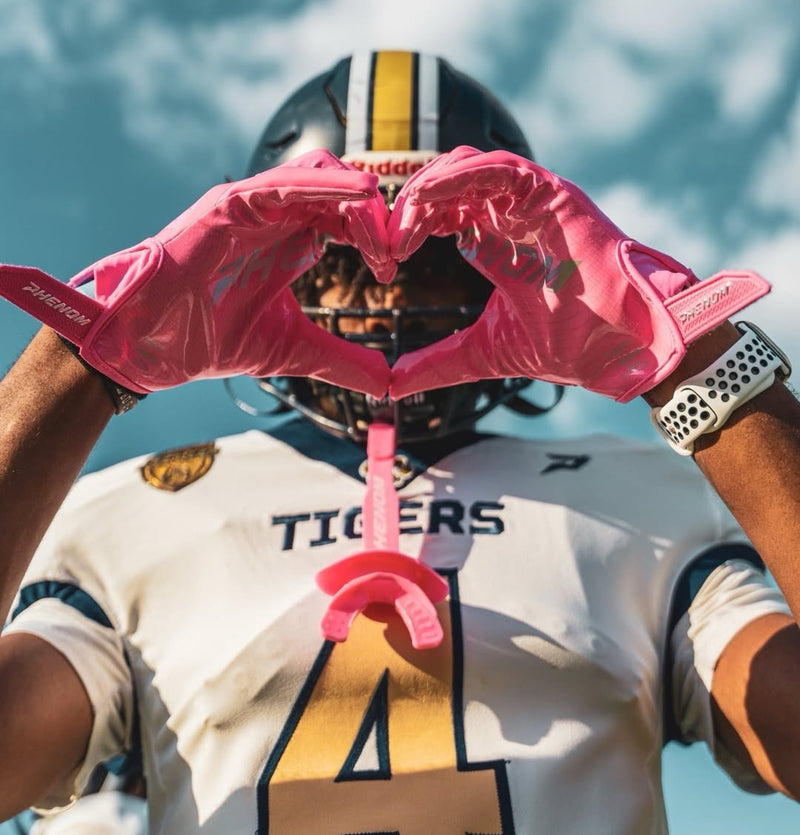Load image into Gallery viewer, Phenom Elite VPS5 Adult Football Gloves - Team Colors
