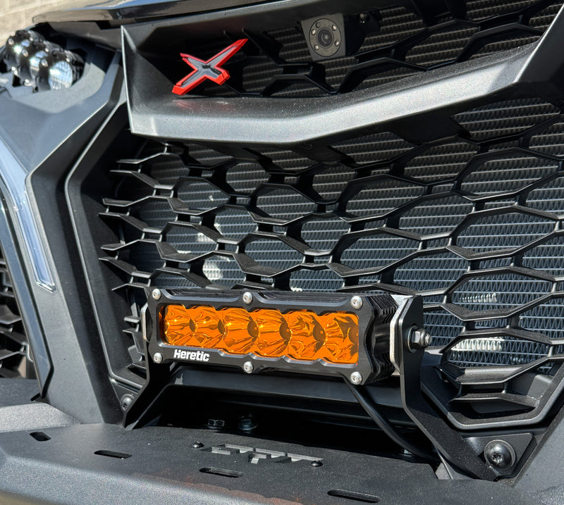 Load image into Gallery viewer, Can-Am Maverick Lower Grill 6" light bar kit
