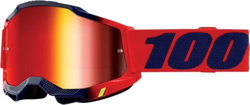 100% Accuri 2 Goggles - Kearny - Red Mirror 50221-251-15