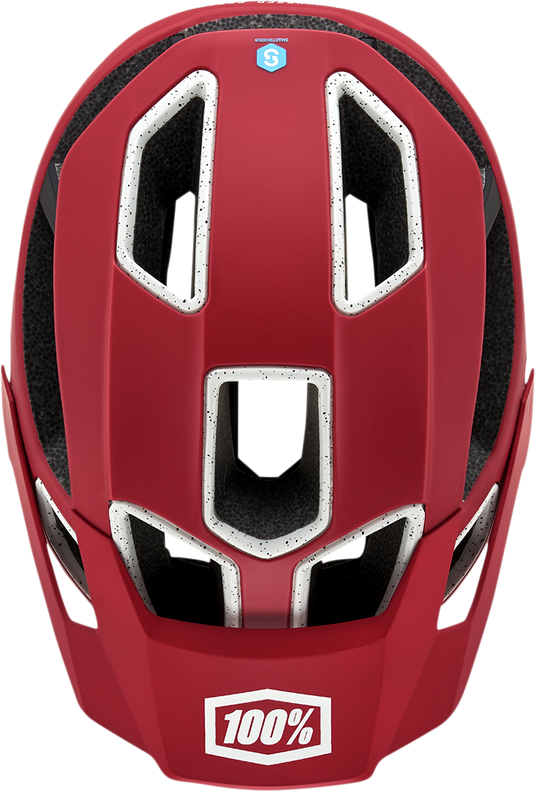 100% Altec Helmet - Fidlock - CPSC/CE - Red - L/XL 80004-00006
