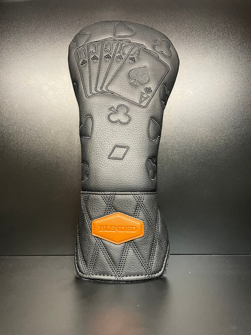 Load image into Gallery viewer, Blackout Royal Flush Headcover
