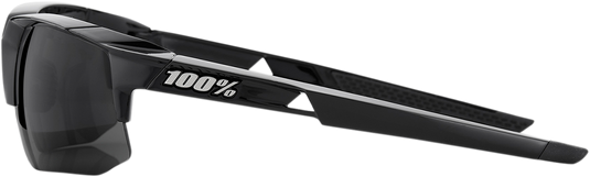 100% Speedcoupe Sunglasses - Black - Gray Polarized 61031-001-47