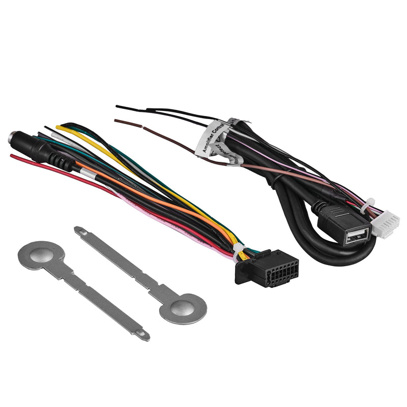 Load image into Gallery viewer, 10.5&quot; Floating Adjustable Modular Touchscreen Mechless Single-DIN Head Unit with Bluetooth, Mirror Link and USB
