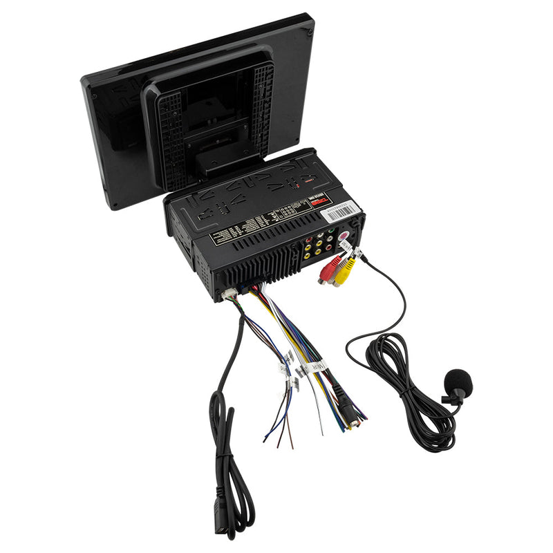 Load image into Gallery viewer, 10.5&quot; Floating Adjustable Modular Touchscreen Mechless Single-DIN Head Unit with Bluetooth, Mirror Link and USB
