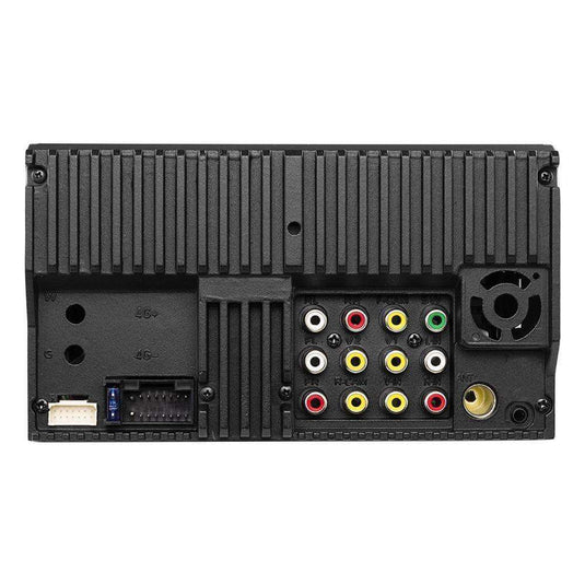 6.9" Touchscreen Double-DIN Headunit with DVD, Bluetooth, USB and Mirror Link - Skoutley Outdoors LLC