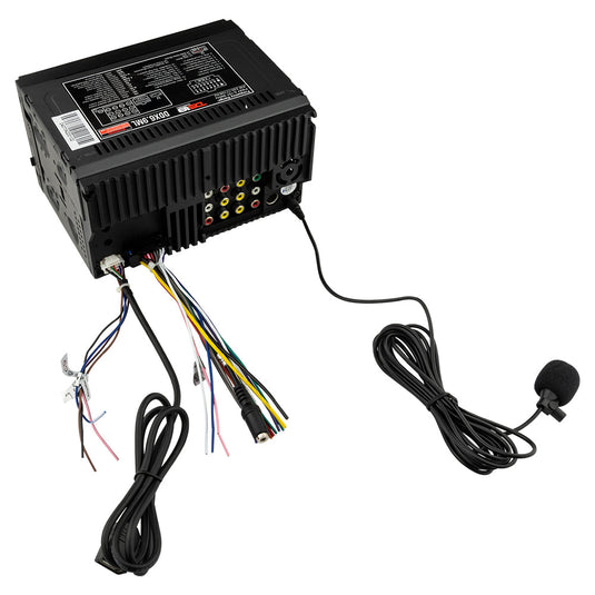 6.9" Touchscreen Mechless Double-DIN Headunit with Bluetooth, USB and Mirror Link