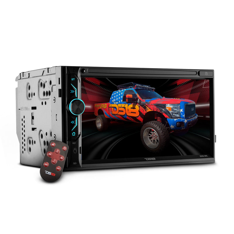 Load image into Gallery viewer, 6.9&quot; Touchscreen Mechless Double-DIN Headunit with Bluetooth, USB and Mirror Link
