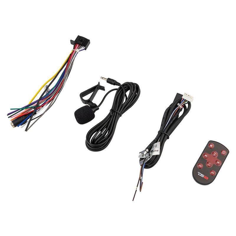 Load image into Gallery viewer, 7&quot; Touchscreen Mechless Double-DIN Headunit with Bluetooth, USB, Mirror Link And Car play
